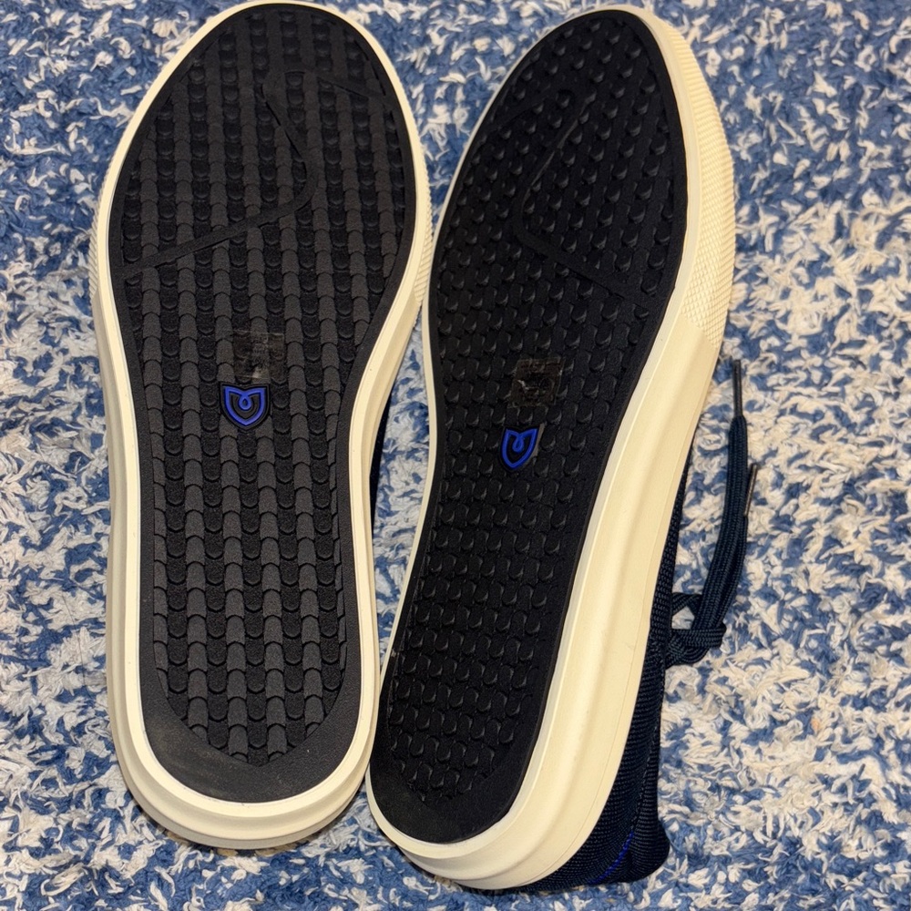 New! Rothy's RS 02 Men's Blue Sneakers cushion insole M 11.5 w 13 - Picture 3 of 7
